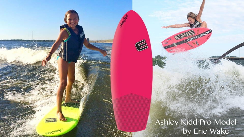 Stay surfing my friends with the new Ashley Kidd Pro Model by Erie Wake fea...