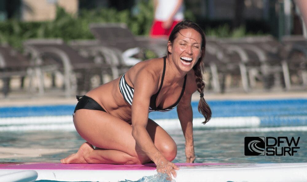 Jenn Bodnar SUP Yoga at LifeTime Fitness