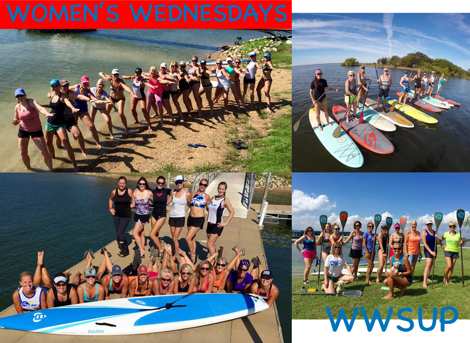 Womens Wednesdays Paddleboard Classes at DFW Surf in Frisco