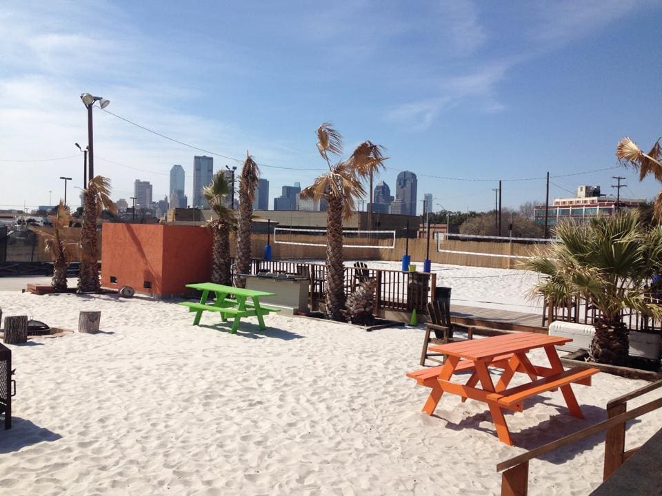 Sandbar Volleyball Venue near Deep Ellum Dallas