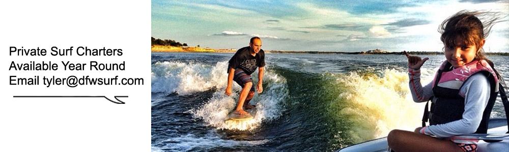 Surf Charters Grapevine and Lewisville Lake