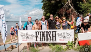 Big River Regional Finish Line with the DFW Surf Crew