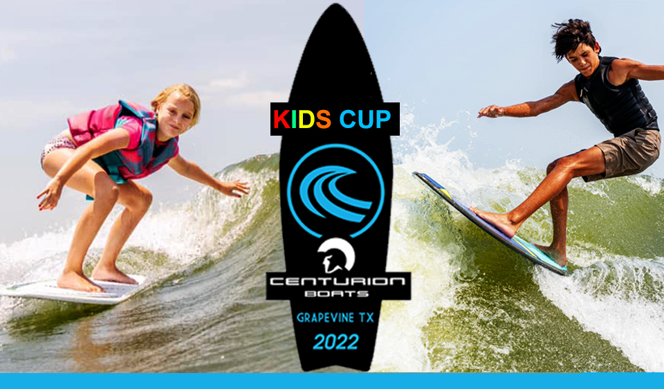 Kids Cup Wake Surfing Contest in North Texas