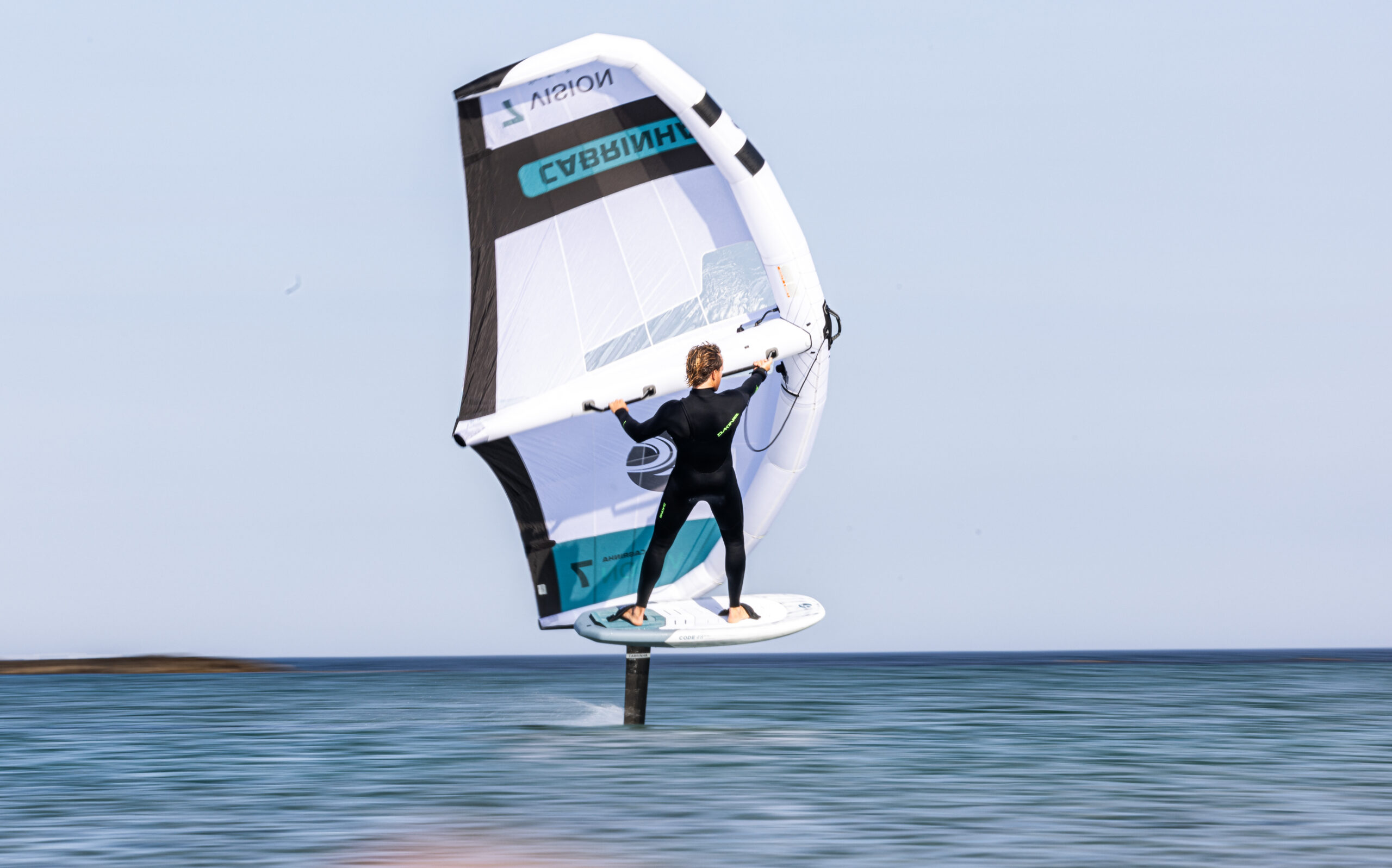 Wing Foiling at DFW Surf featuring Cabrinha Wings