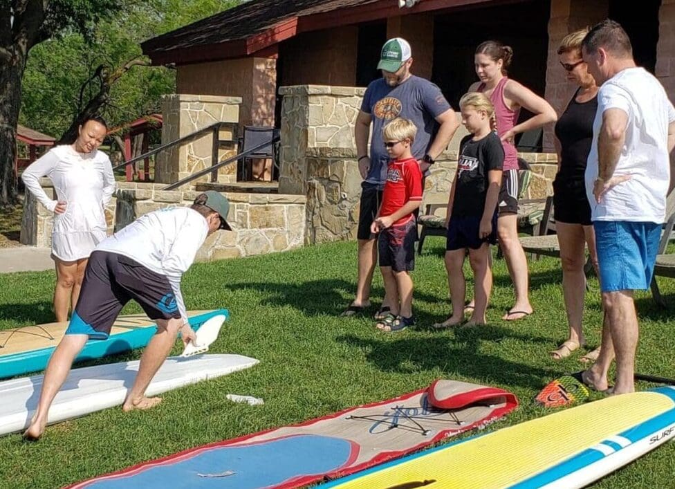 Paddle Basics Paddleboarding Class at DFW SURF