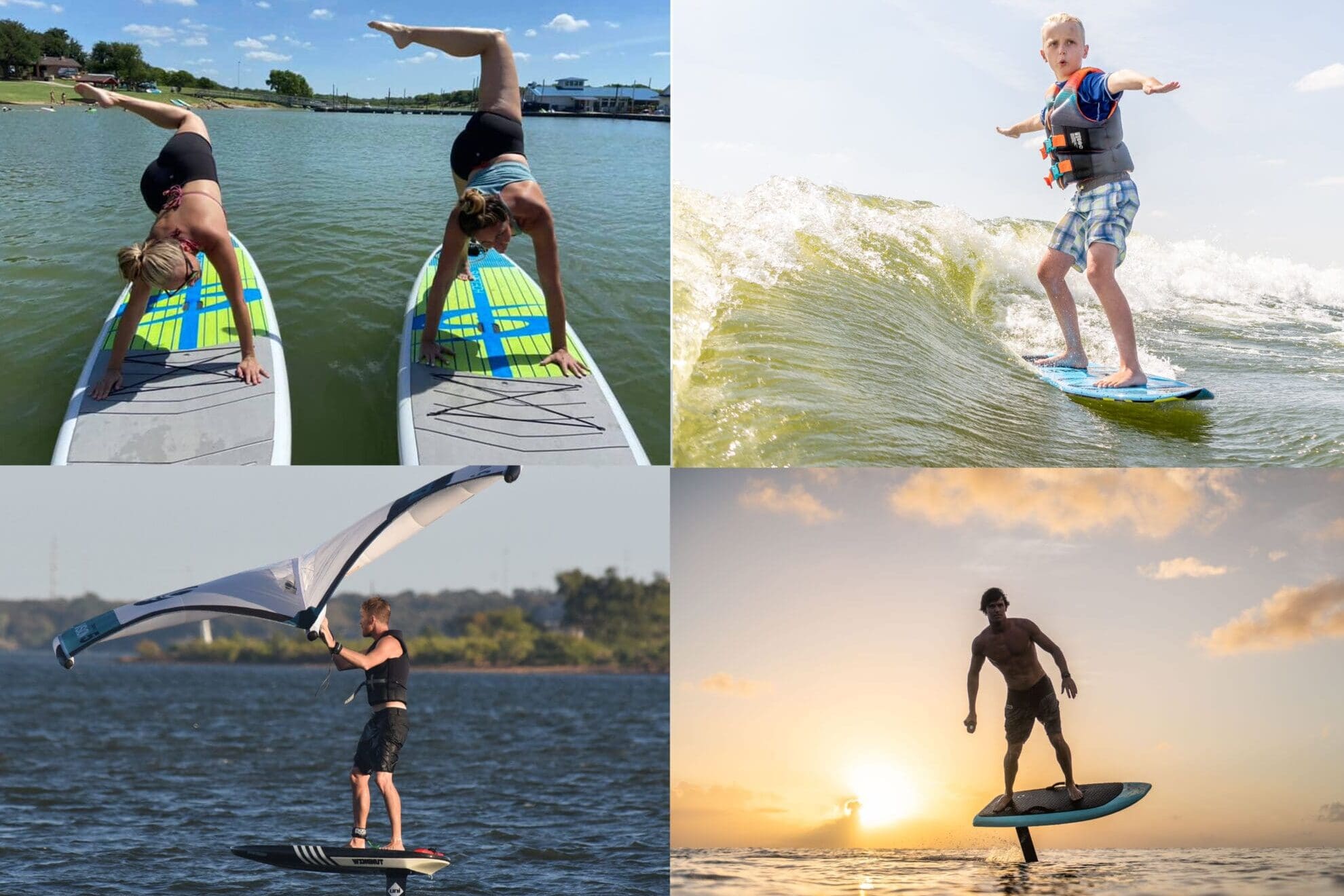 4 New Watersports to try at DFW SURF